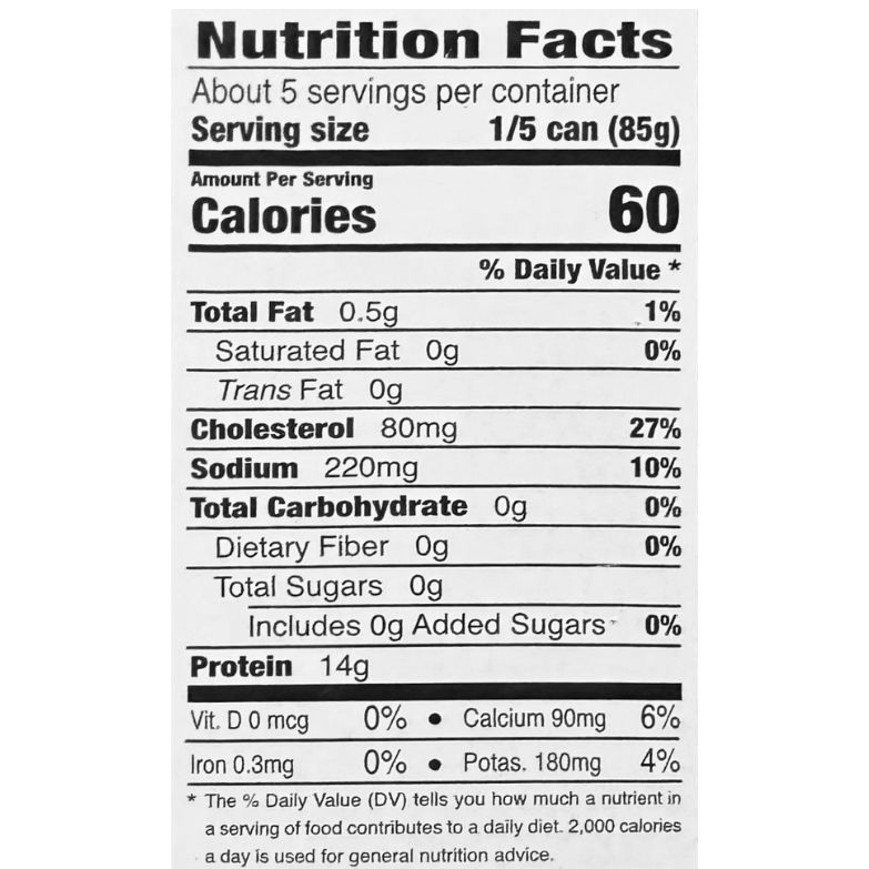 Nutritional Facts